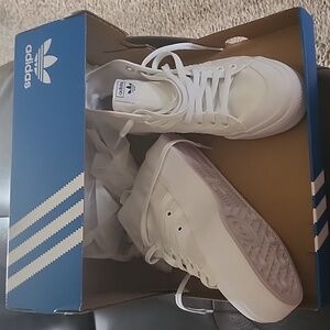 White Platform Adidas